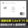 2024 國泰世華 Cube卡 3% 回饋：優缺點分析 & 值得辦嗎？
