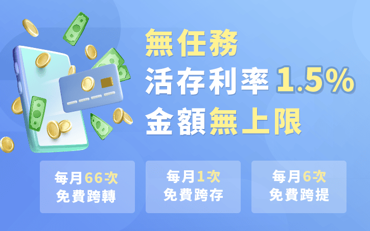 將來銀行新舊戶利率